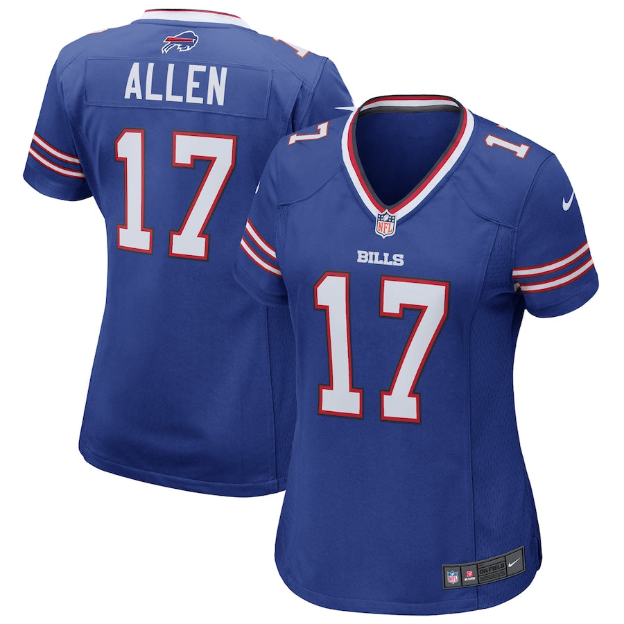 Jersey Buffalo Bills - #17 Josh Allen (Feminina)