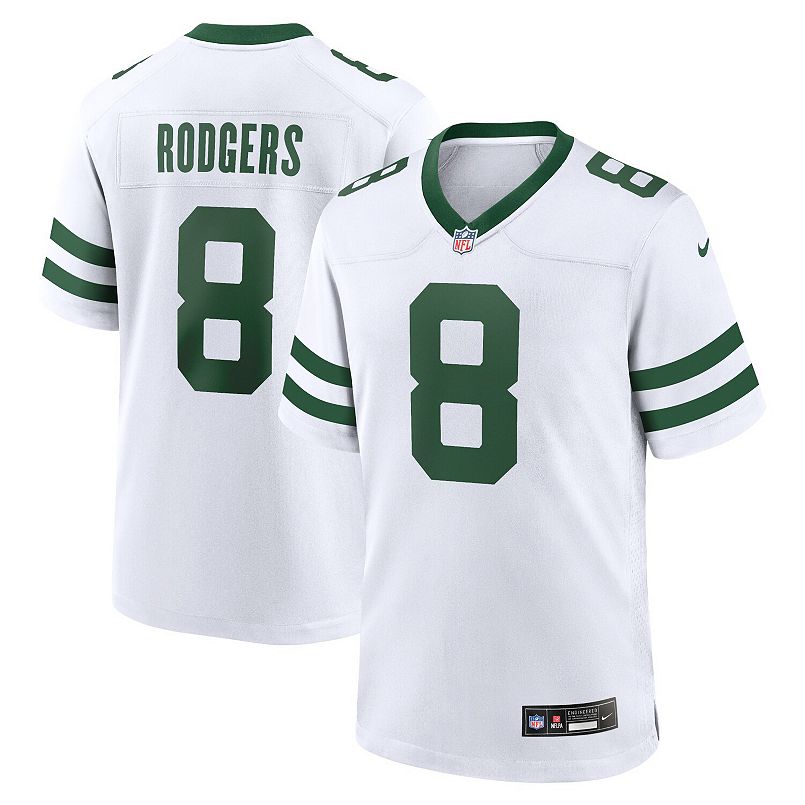 Jersey New York Jets - #8 Aaron Rodgers