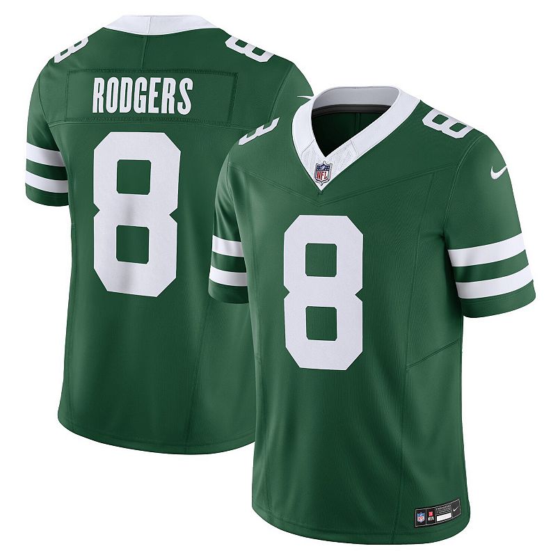 Jersey New York Jets - #8 Aaron Rodgers