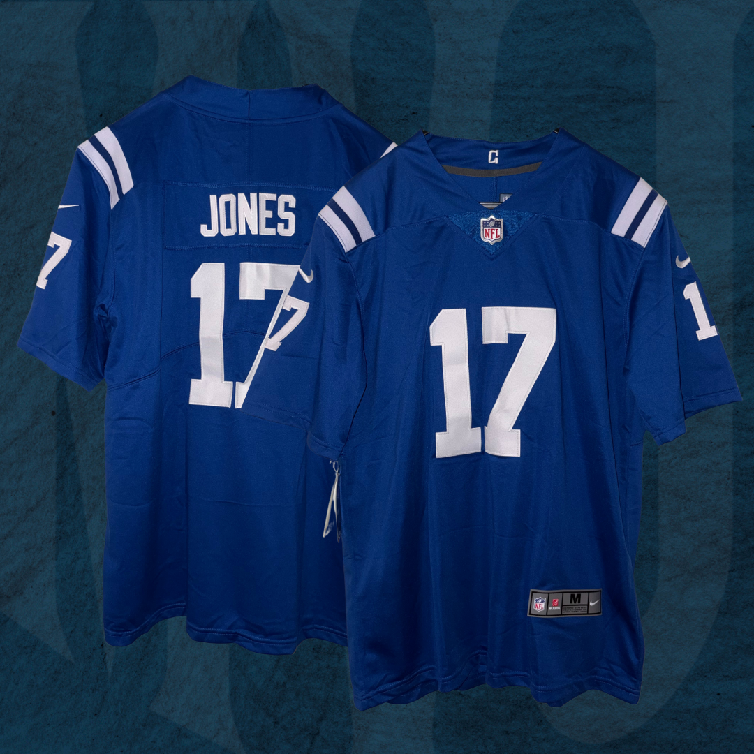 Jersey Indianapolis Colts- #17 Daniel Jones (Pronta Entrega)