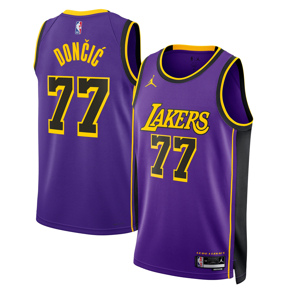 Regata Los Angeles Lakers - #77 Luka Dončić