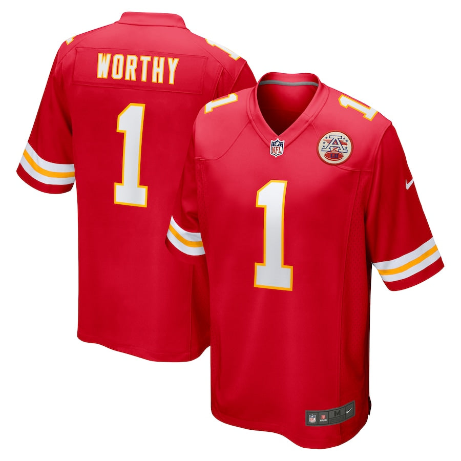Jersey Kansas City Chiefs - #1 Xavier Worthy
