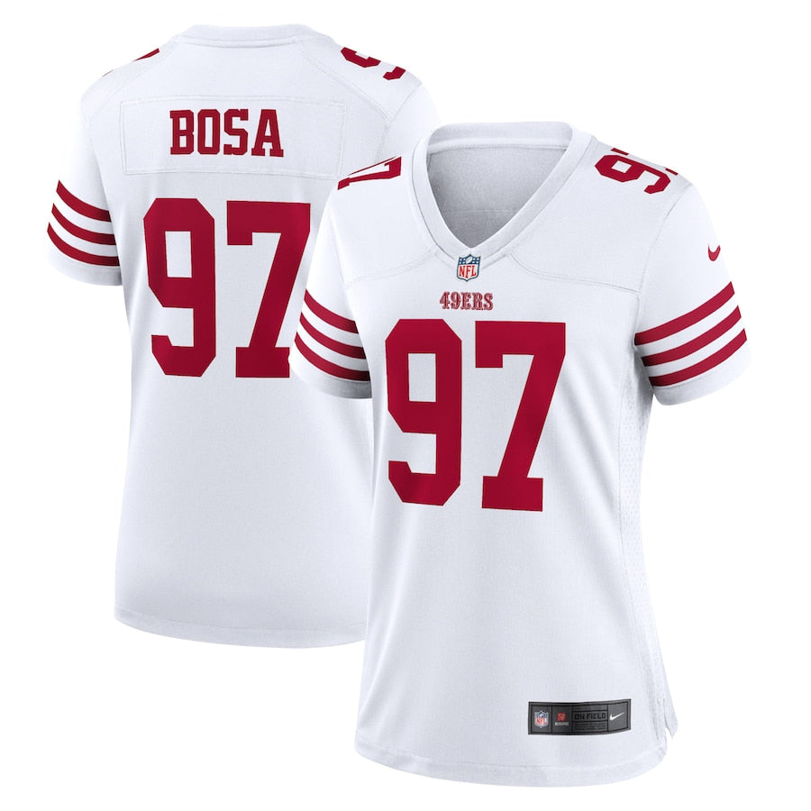 Jersey San Francisco 49ers - #97 Nick Bosa (Feminina)