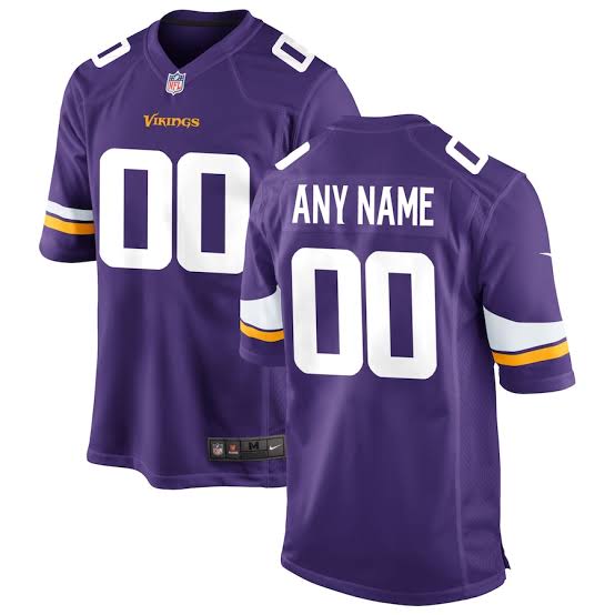 Jersey Minnesota Vikings - Customizada