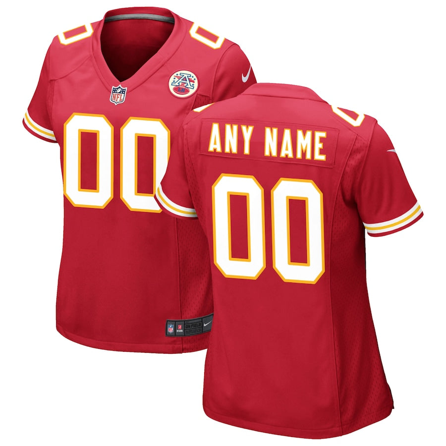 Jersey Kansas City Chiefs - Customizada (Feminina)