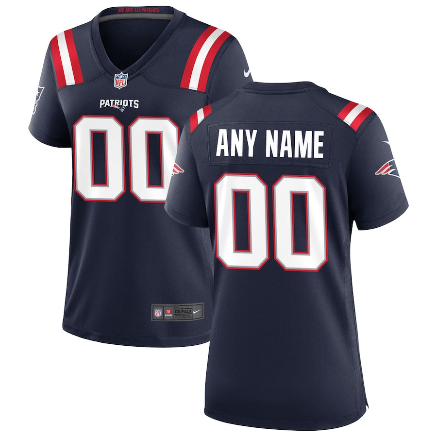 Jersey New England Patriots - Customizada (Feminina)