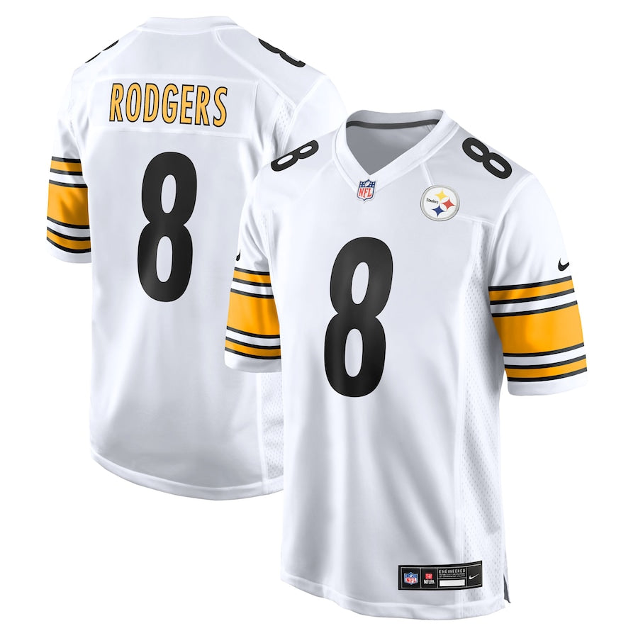 Jersey Pittsburgh Steelers - #8 Aaron Rodgers