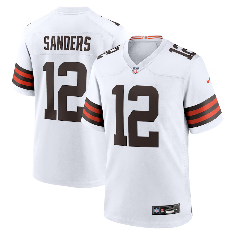 Jersey Cleveland Browns - #12 Shedeur Sanders