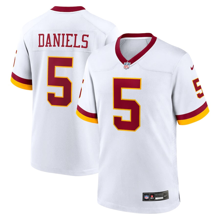 Jersey Washington Commanders #5 Jayden Daniels