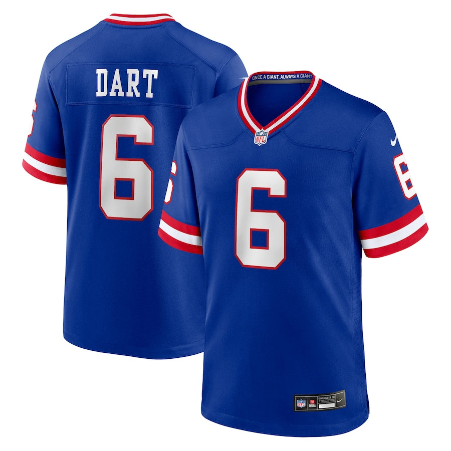 Jersey New York Giants - #6 Jaxson Dart