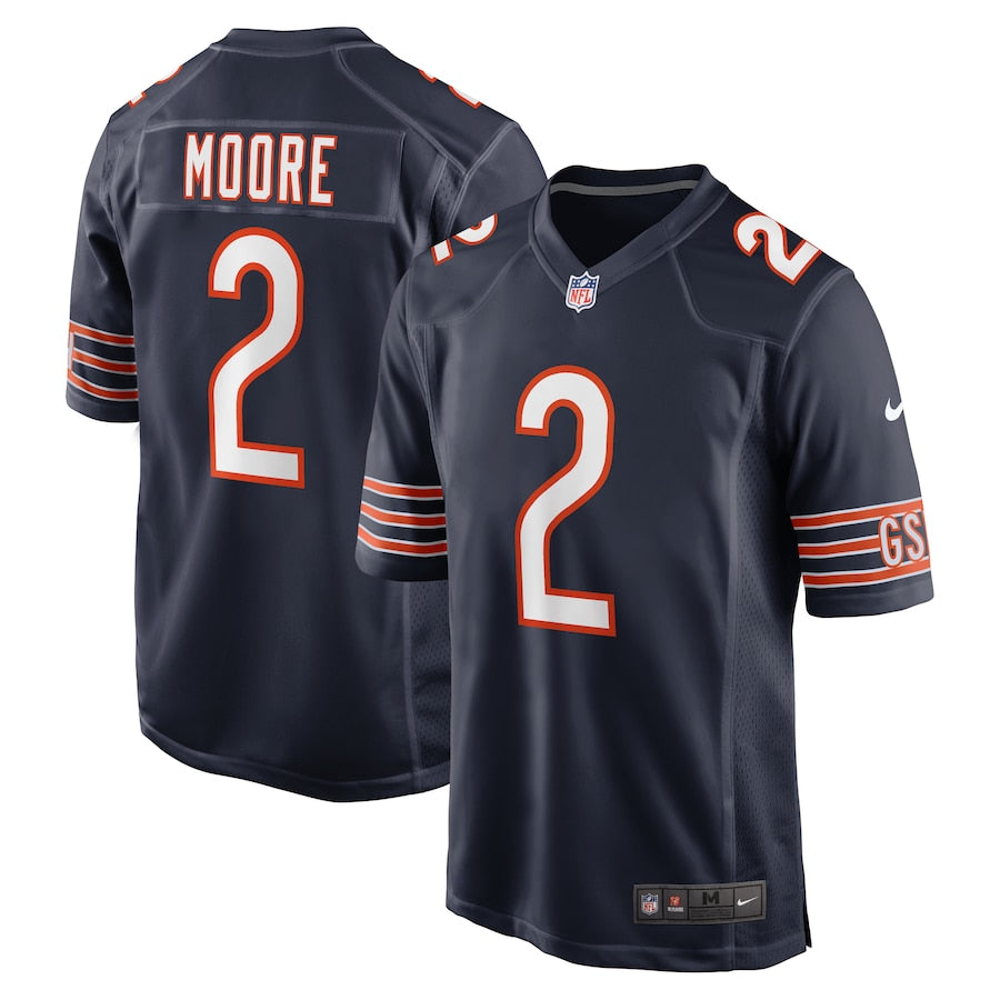 Jersey Chicago Bears - #2 D.J. Moore