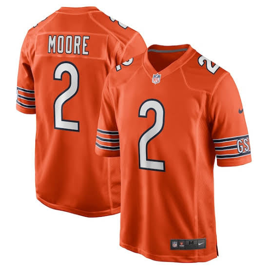 Jersey Chicago Bears - #2 D.J. Moore