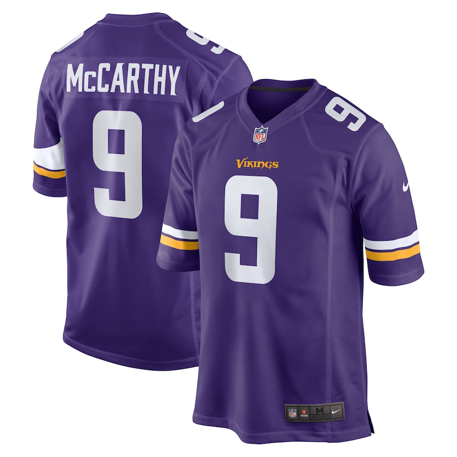 Jersey Minnesota Vikings - #9 J.J. McCarthy