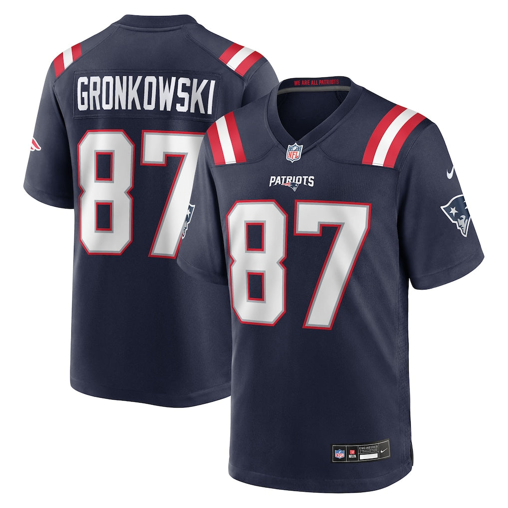 Jersey New England Patriots - #87 Rob Gronkowski