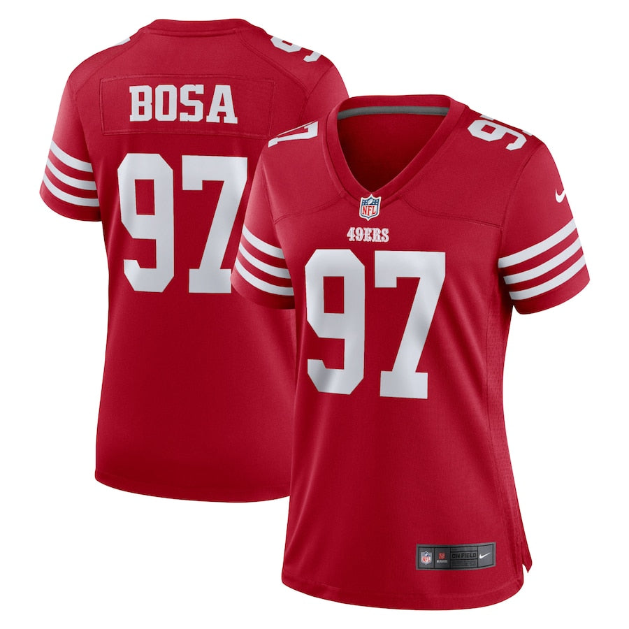 Jersey San Francisco 49ers - #97 Nick Bosa (Feminina)
