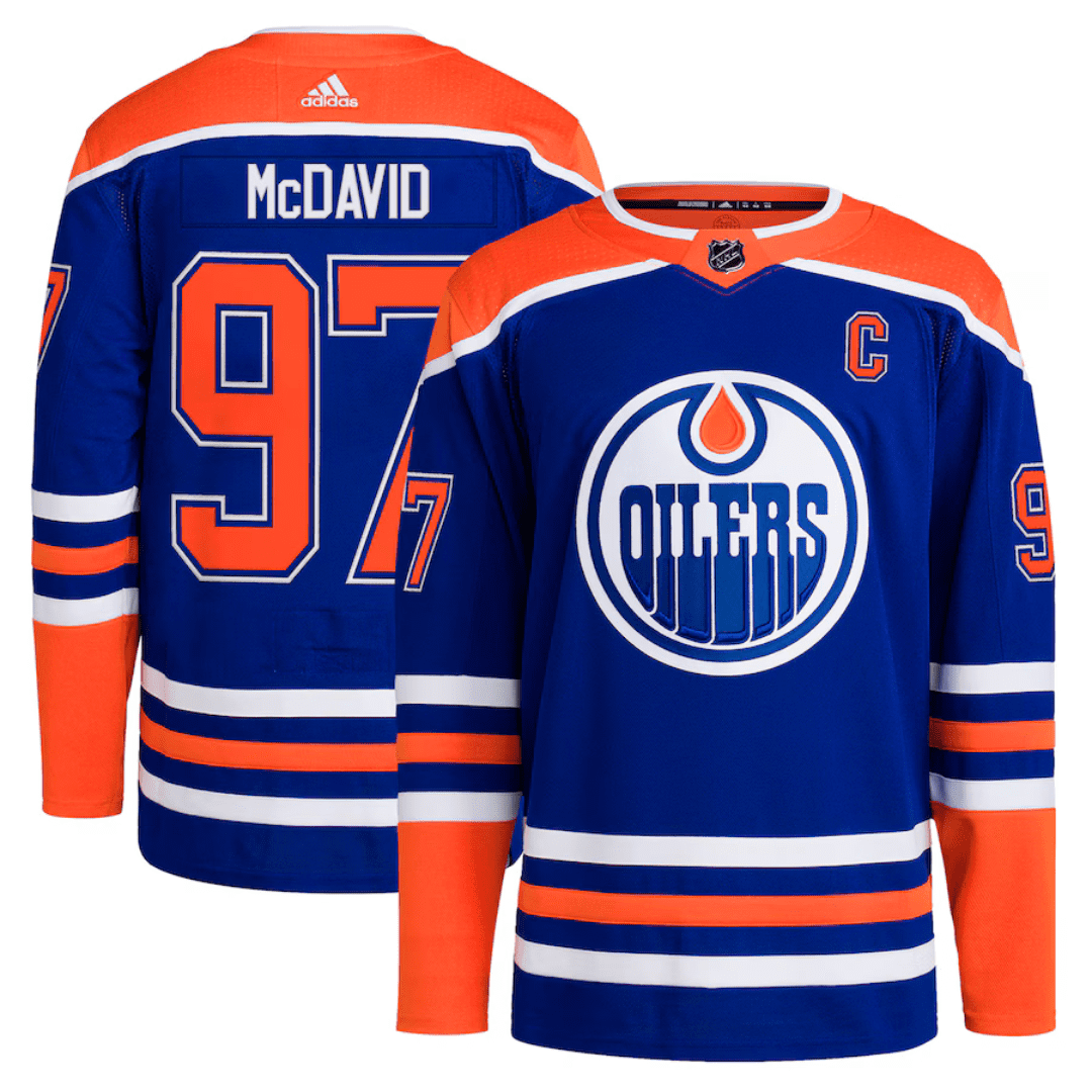 Jersey Edmonton Oilers #97 Connor McDavid