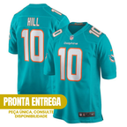 Jersey Miami Dolphins- #10 Tyreek Hill (Pronta Entrega)