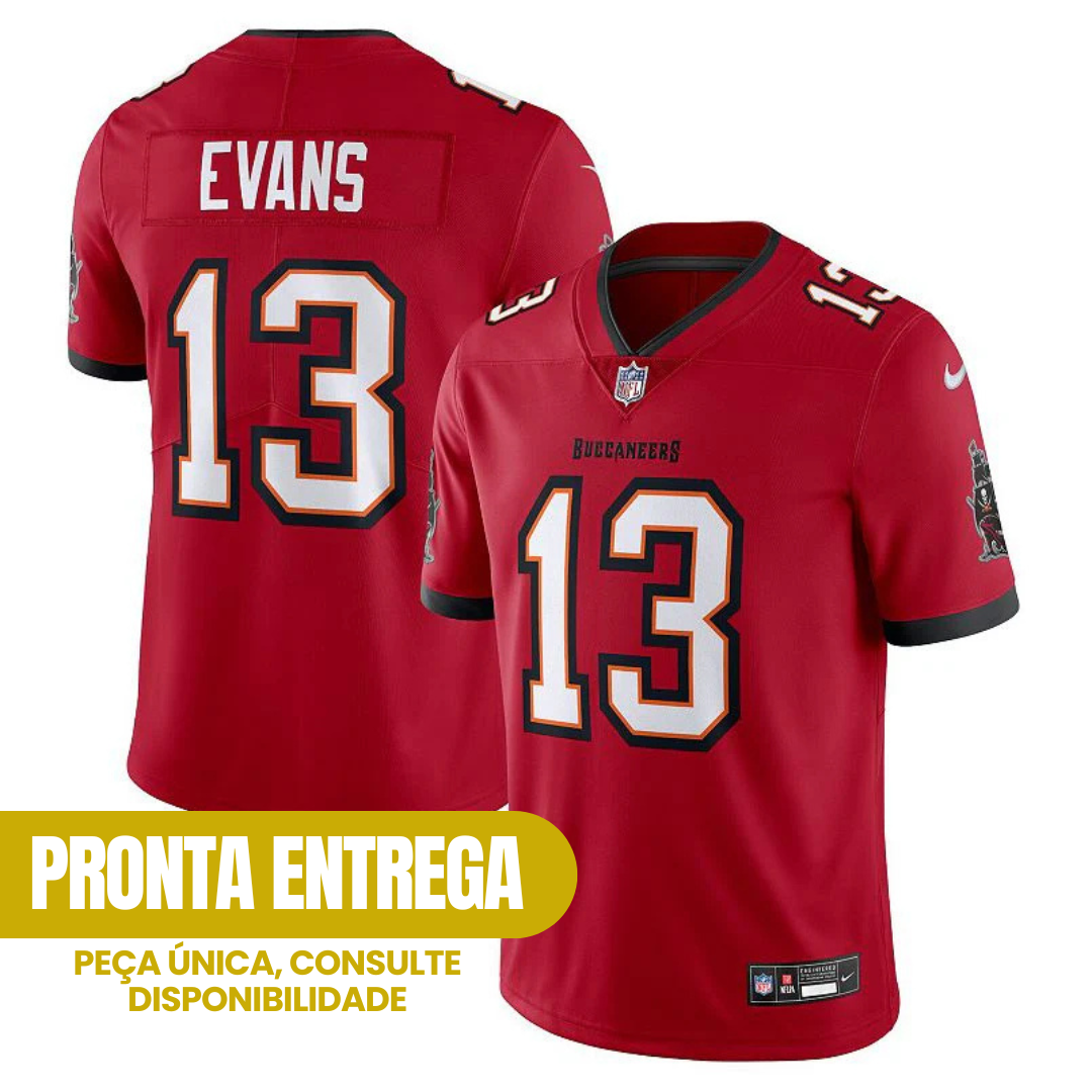 Jersey Tampa Bay Buccaneers - #13 Mike Evans (Pronta Entrega)