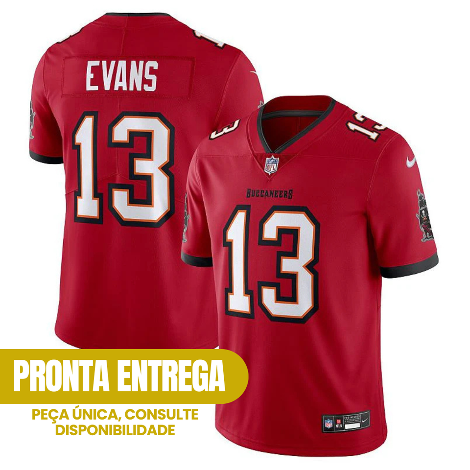 Jersey Tampa Bay Buccaneers - #13 Mike Evans (Pronta Entrega)