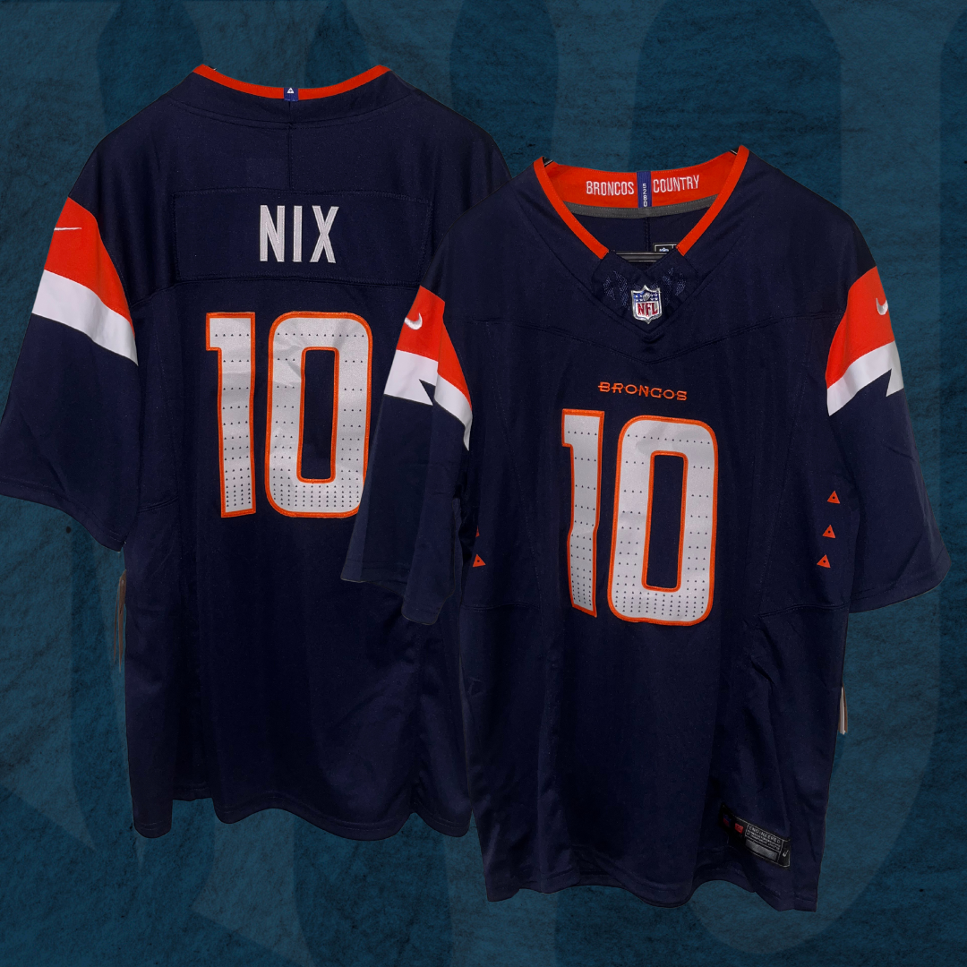 Jersey Denver Broncos - #10 Bo Nix (Pronta Entrega)