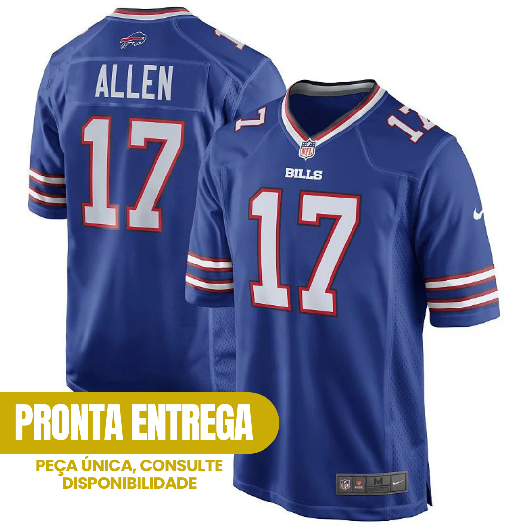 Jersey Buffalo Bills - #17 Josh Allen (Pronta Entrega)