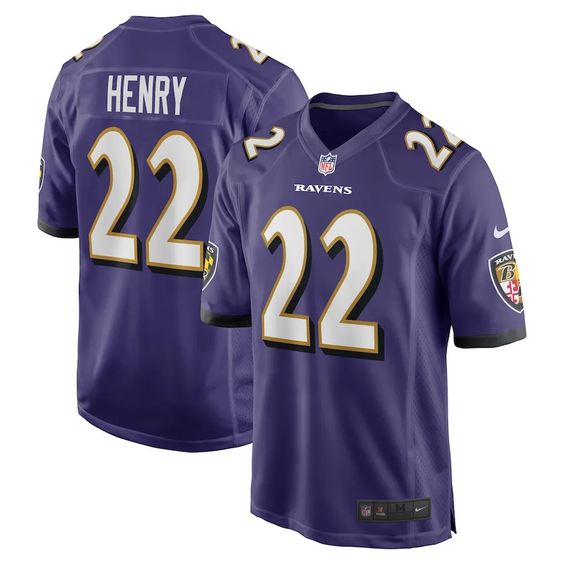 Jersey Baltimore Ravens (2010's) - #22 Derrick Henry