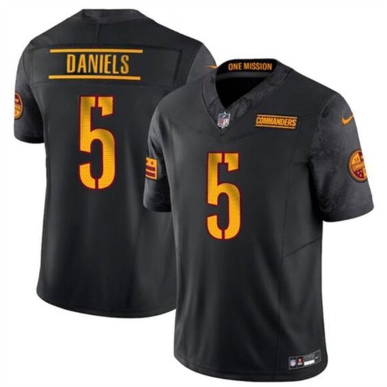 Jersey Washington Commanders - #5 Jayden Daniels