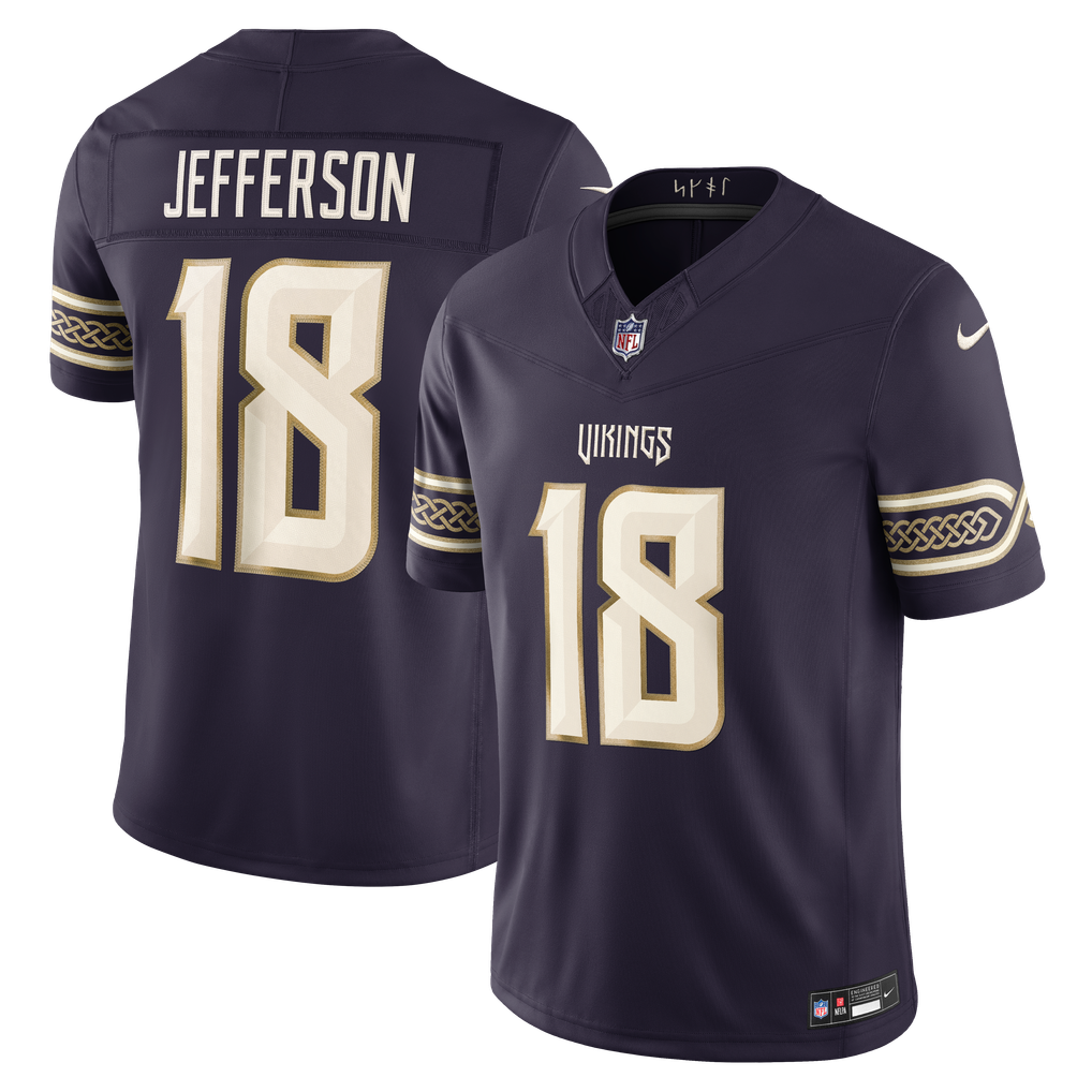 Jersey Rivalries Minnesota Vikings - #18 Justin Jefferson