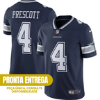 Jersey Dallas Cowboys - #4 Dak Prescott (Pronta Entrega)