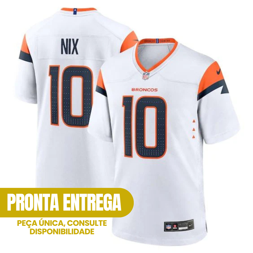 Jersey Denver Broncos - #10 Bo Nix (Pronta Entrega)