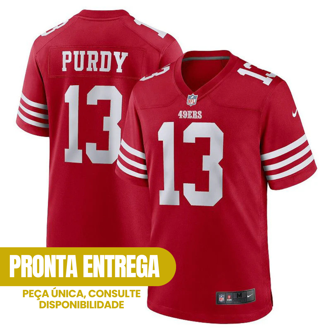 Jersey San Francisco 49ers - #13 Brock Purdy (Pronta Entrega)