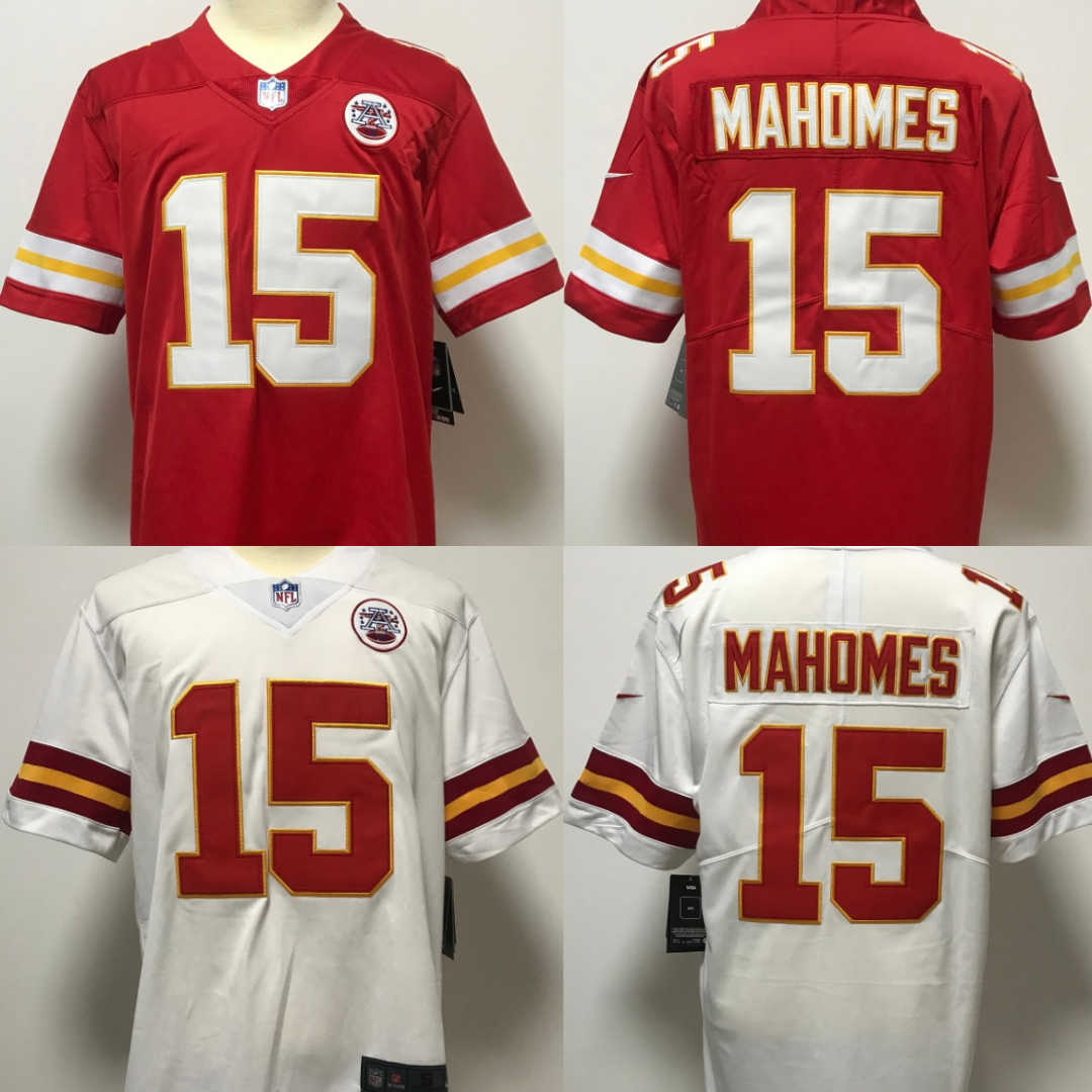 Jersey Kansas City Chiefs - #15 Patrick Mahomes
