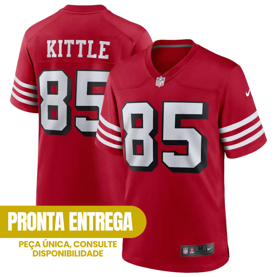 Jersey San Francisco 49ers - #85 George Kittle (Pronta Entrega)