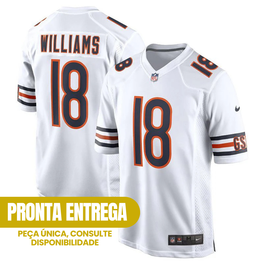 Jersey Chicago Bears - #18 Caleb Williams (Pronta Entrega)