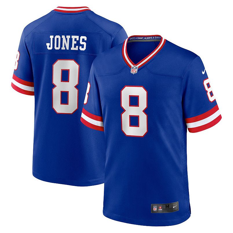 Jersey New York Giants - #8 Daniel Jones