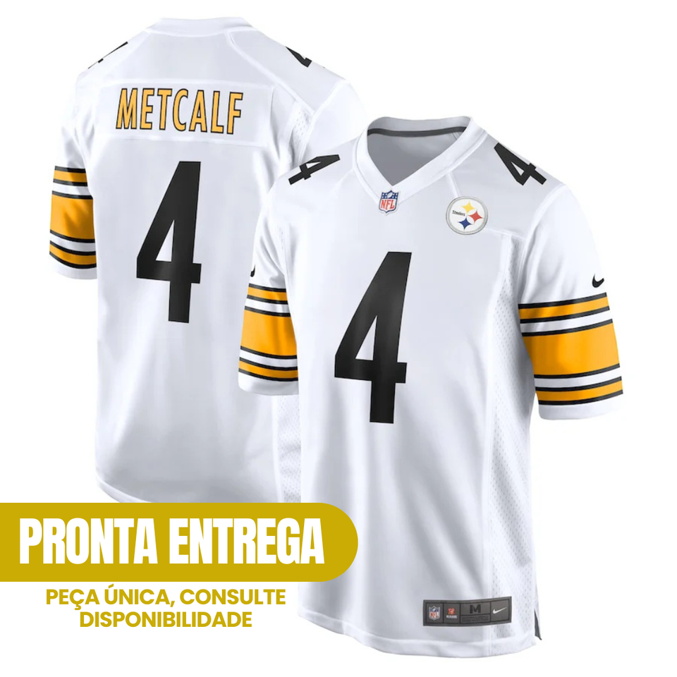Jersey Pittsburgh Steelers - #4 D.K. Metcalf (Pronta Entrega)
