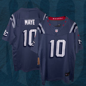 Jersey Rivalries New England Patriots - #10 Drake Maye (Pronta Entrega)