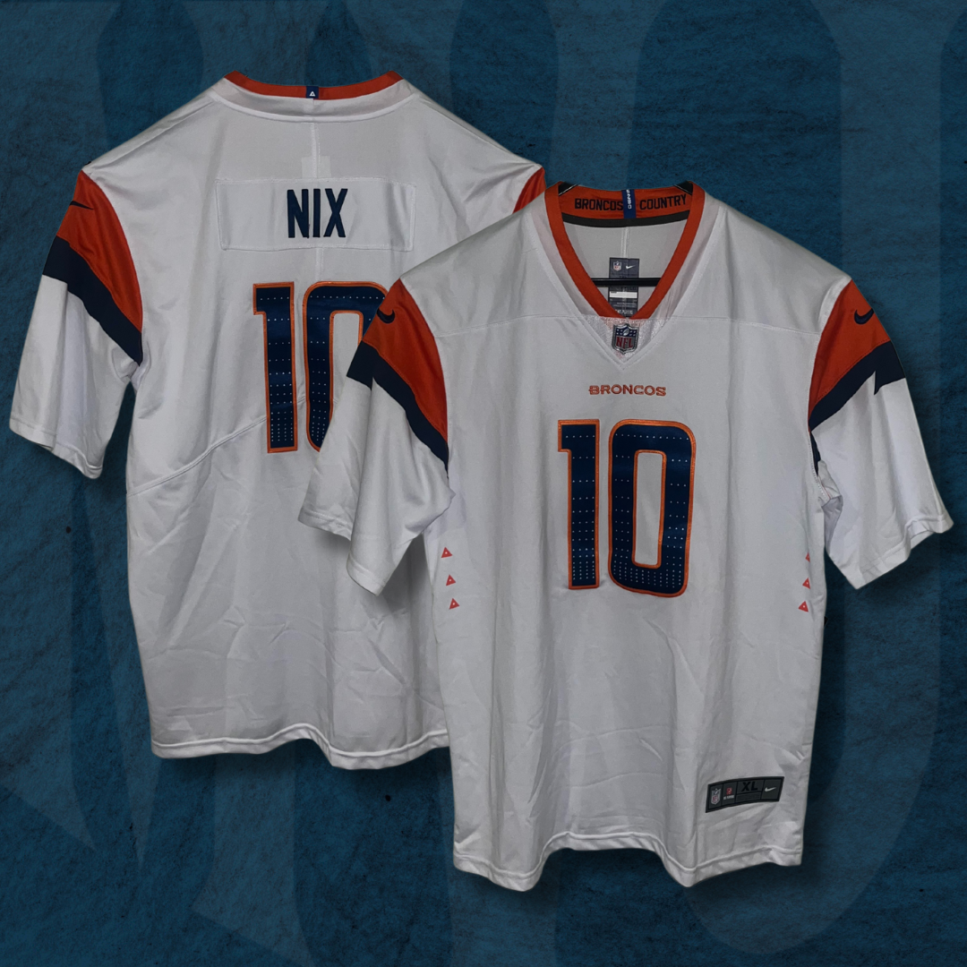 Jersey Denver Broncos - #10 Bo Nix (Pronta Entrega)