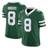 Jersey New York Jets - #8 Aaron Rodgers