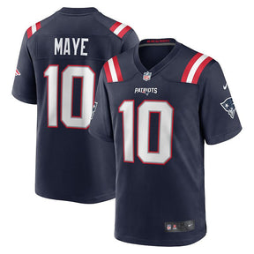 Jersey New England Patriots - #10 Drake Maye