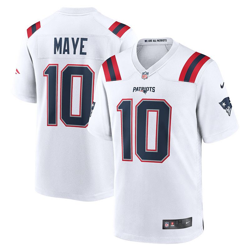 Jersey New England Patriots - #10 Drake Maye