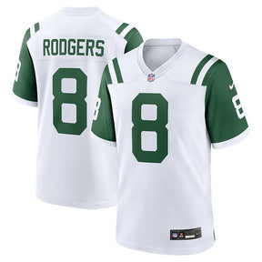 Jersey New York Jets - #8 Aaron Rodgers