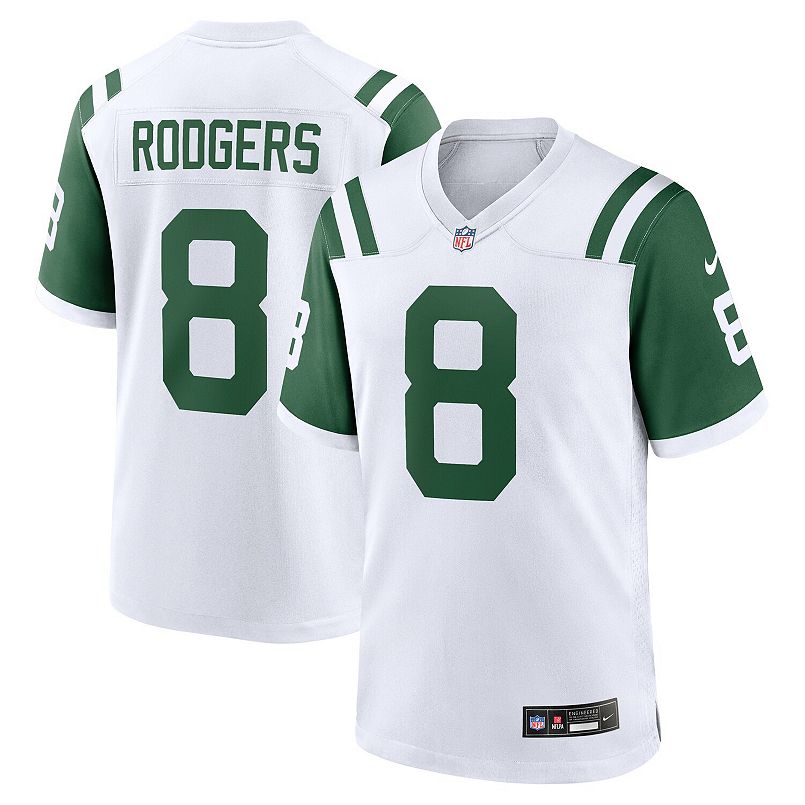 Jersey New York Jets - #8 Aaron Rodgers