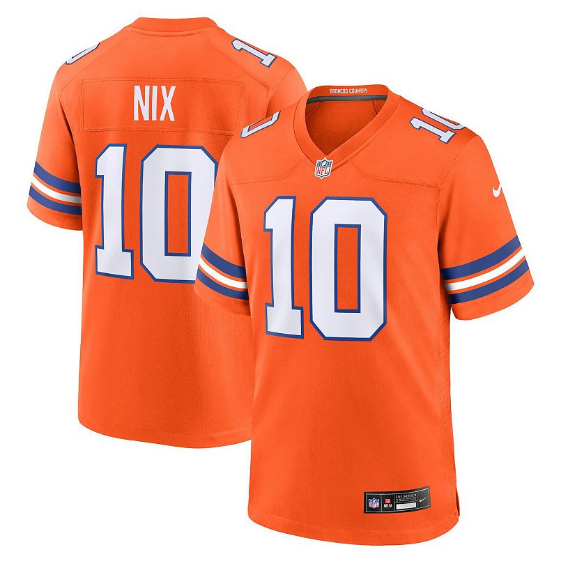 Jersey Denver Broncos - #10 Bo Nix