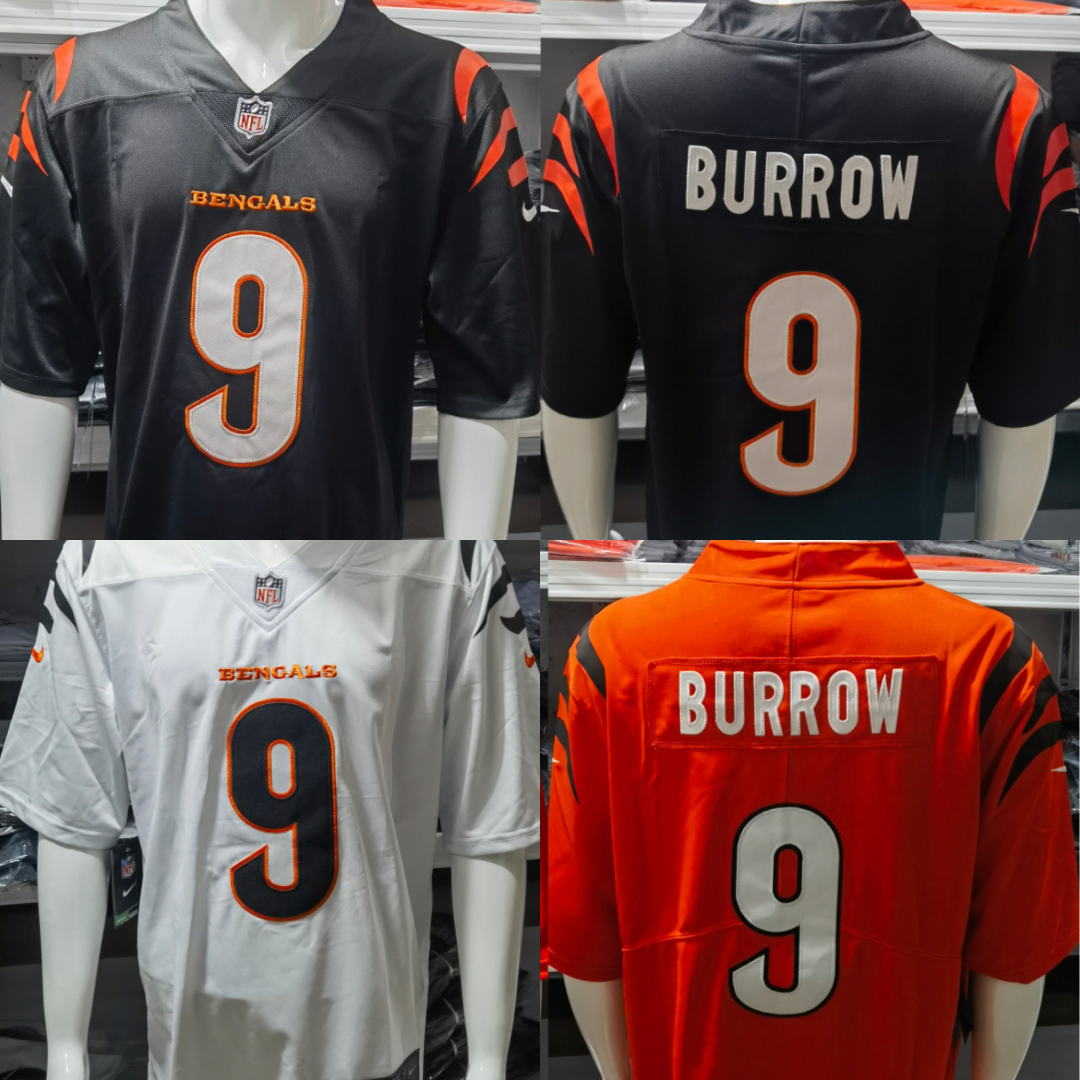Jersey Cincinnati Bengals - #9 Joe Burrow