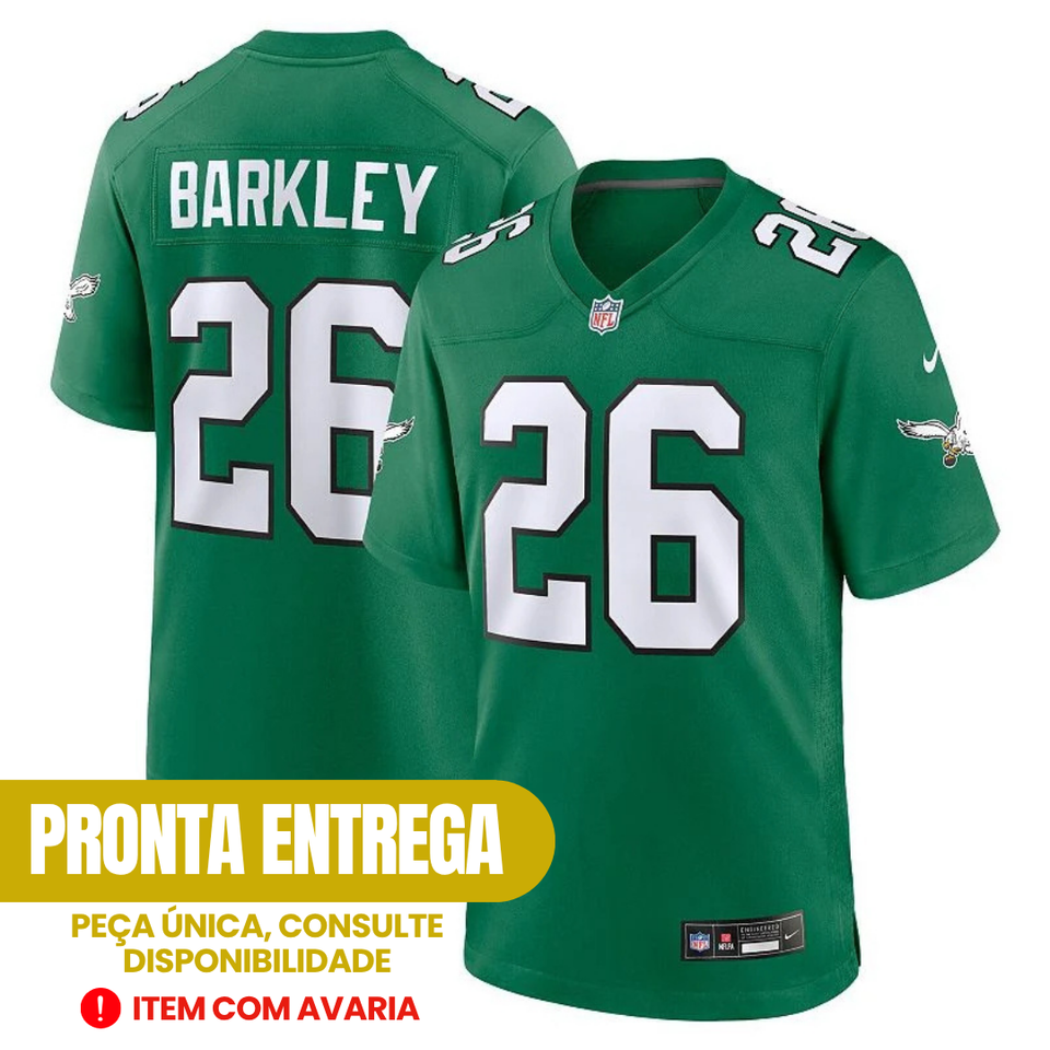 Jersey Philadelphia Eagles - #26 Saquon Barkley (Pronta Entrega)