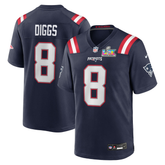 Jersey Super Bowl LX New England Patriots - #8 Stefon Diggs