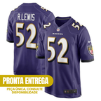 Jersey Baltimore Ravens - #52 Ray Lewis (Pronta Entrega)