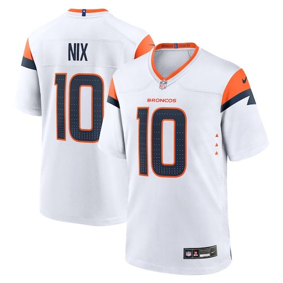 Jersey Denver Broncos - #10 Bo Nix