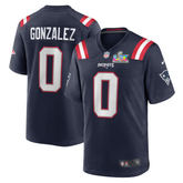 Jersey Super Bowl LX New England Patriots - #0 Christian Gonzalez